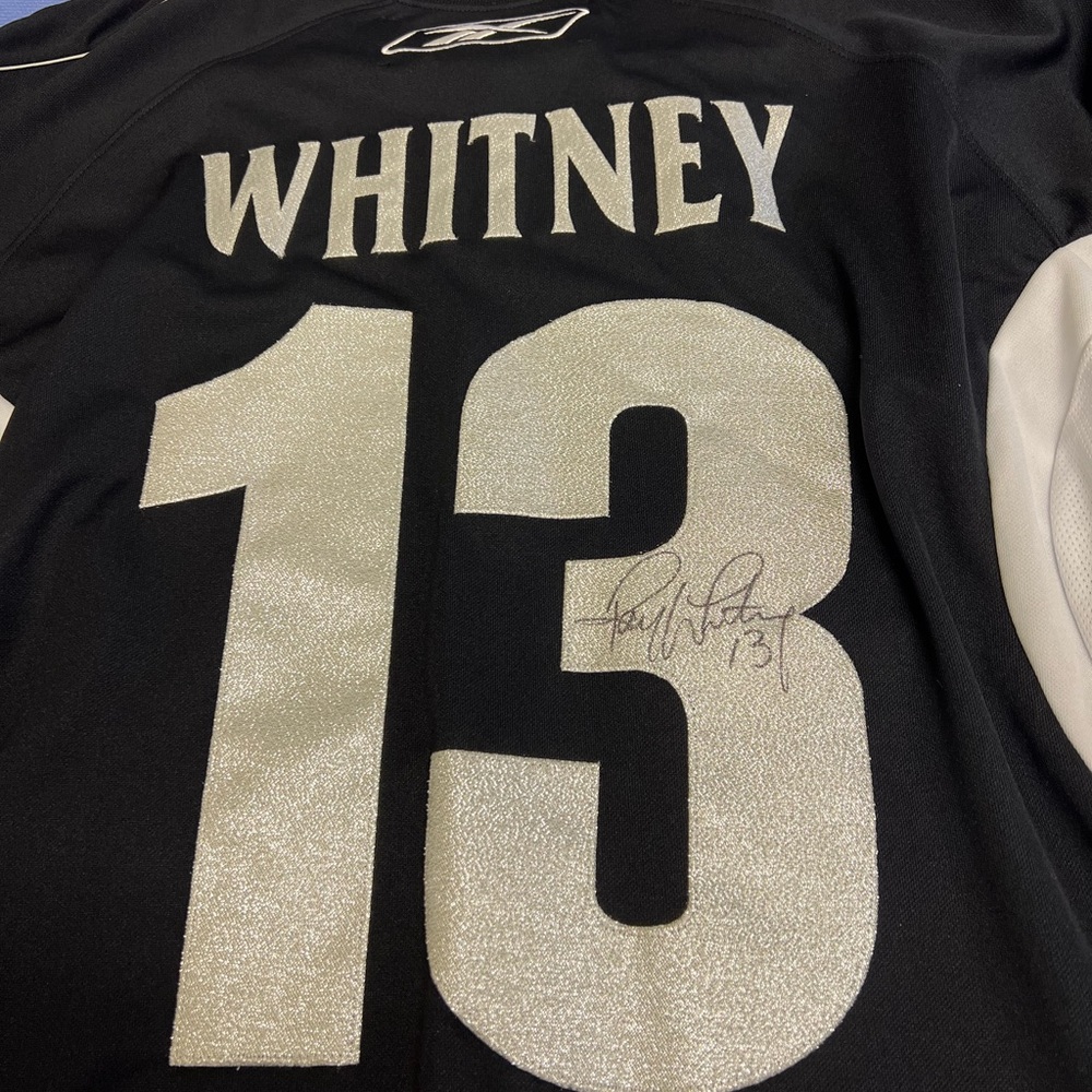 Signed Ray Whitney Phoenix Coyotes 2011 Special New Year Edition Sweater